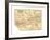 Map of Yosemite Valley (C. 1900), Maps-Encyclopaedia Britannica-Framed Giclee Print