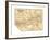 Map of Yosemite Valley (C. 1900), Maps-Encyclopaedia Britannica-Framed Giclee Print