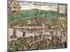 Map of Zurich, 1575-null-Mounted Giclee Print