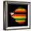 Map Outline Of Zimbabwe With Flag Grunge Paper Effect-Veneratio-Framed Premium Giclee Print