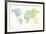 Map Play-Tom Frazier-Framed Giclee Print