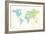 Map Play-Tom Frazier-Framed Giclee Print