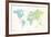 Map Play-Tom Frazier-Framed Giclee Print