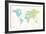 Map Play-Tom Frazier-Framed Giclee Print