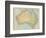 Map Probably Made Soon after 1861-Bartholomew-Framed Photographic Print