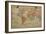 Map Showing the World Trade Shipping Routes, Cartography by Pierre Duval-null-Framed Giclee Print