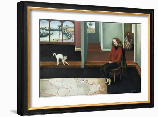 Map Study-Caroline Jennings-Framed Giclee Print