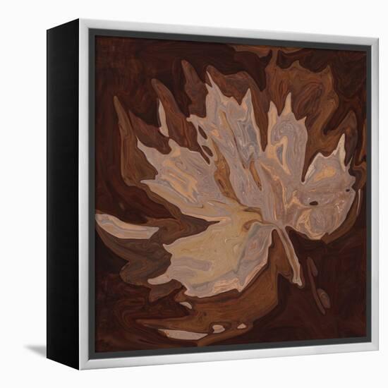 Maple Leaf 2-Rabi Khan-Framed Stretched Canvas