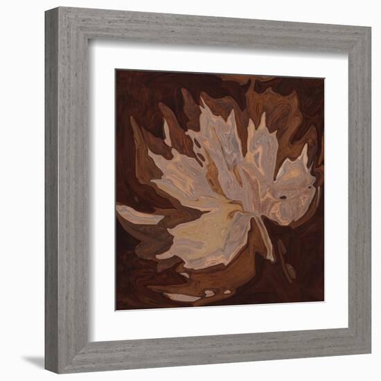 Maple Leaf 2-Rabi Khan-Framed Art Print