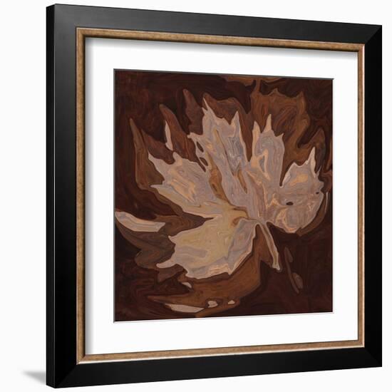 Maple Leaf 2-Rabi Khan-Framed Art Print