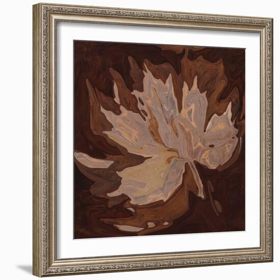 Maple Leaf 2-Rabi Khan-Framed Art Print