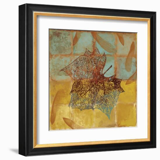 Maple Leaf Tracery II-Alan Hopfensperger-Framed Art Print