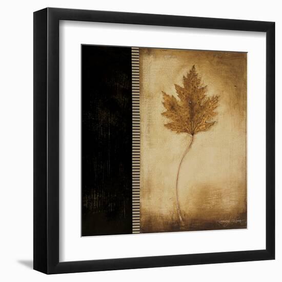 Maple Leaves 1-Kimberly Poloson-Framed Art Print