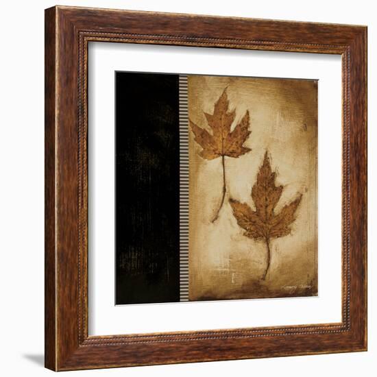 Maple Leaves 2-Kimberly Poloson-Framed Art Print