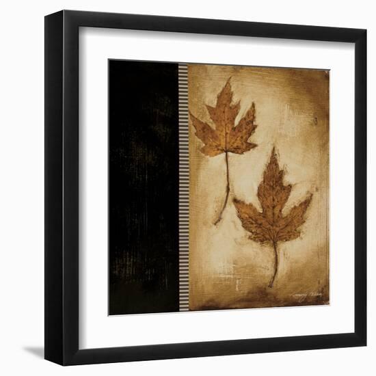 Maple Leaves 2-Kimberly Poloson-Framed Art Print