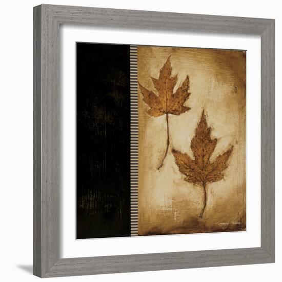 Maple Leaves 2-Kimberly Poloson-Framed Art Print