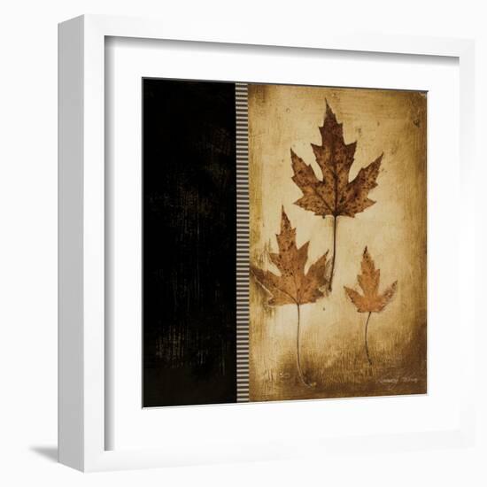 Maple Leaves 3-Kimberly Poloson-Framed Art Print