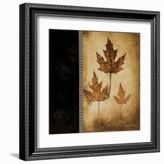 Maple Leaves 3-Kimberly Poloson-Framed Art Print