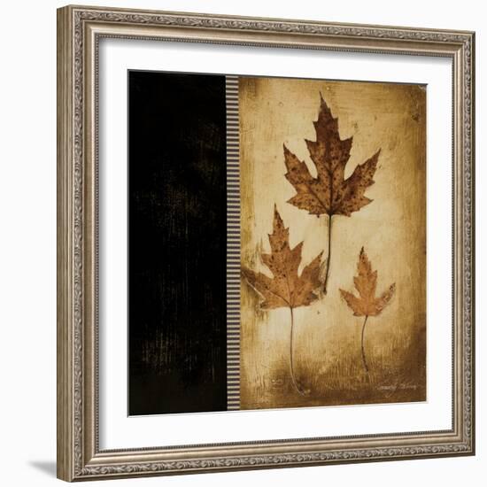 Maple Leaves 3-Kimberly Poloson-Framed Art Print