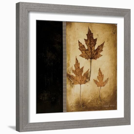 Maple Leaves 3-Kimberly Poloson-Framed Art Print