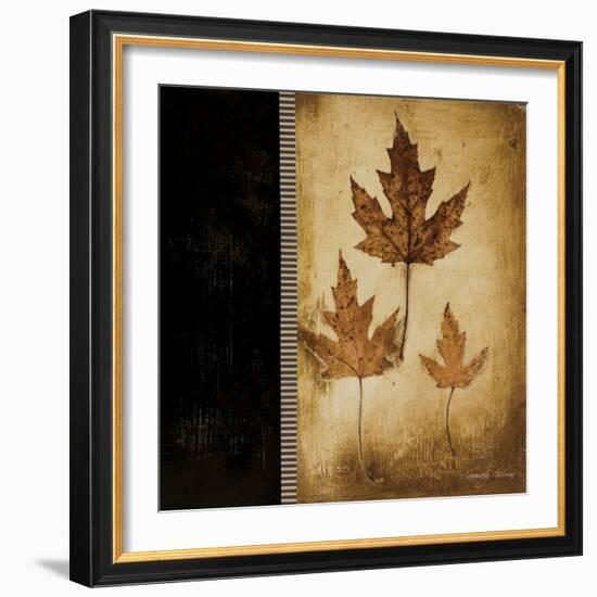 Maple Leaves 3-Kimberly Poloson-Framed Art Print