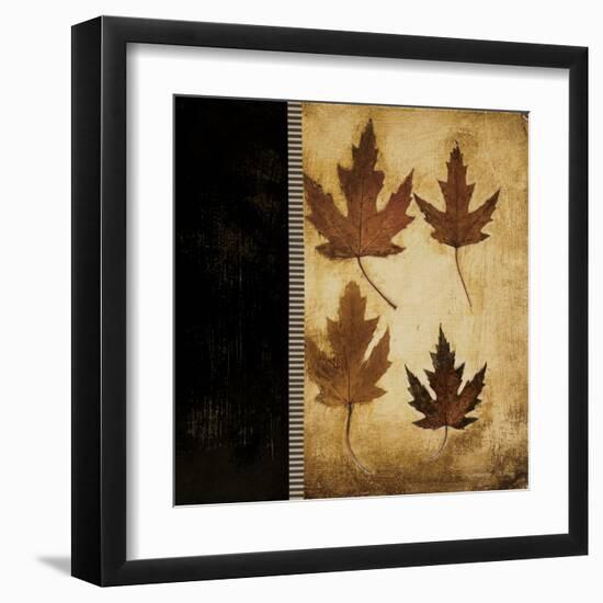 Maple Leaves 4-Kimberly Poloson-Framed Art Print