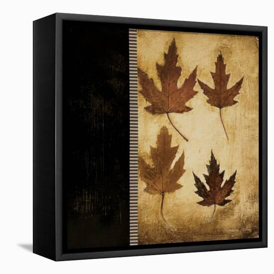 Maple Leaves 4-Kimberly Poloson-Framed Stretched Canvas