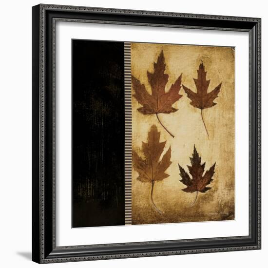 Maple Leaves 4-Kimberly Poloson-Framed Art Print