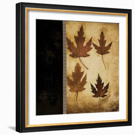 Maple Leaves 4-Kimberly Poloson-Framed Art Print