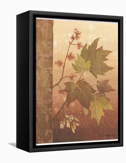 Maple Leaves-Jillian Jeffrey-Framed Stretched Canvas