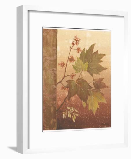 Maple Leaves-Jillian Jeffrey-Framed Art Print