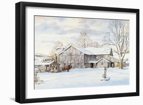 Maple Sugar Time-Jack Wemp-Framed Giclee Print