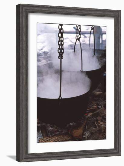 Maple Syrup Manufacture-Alan Sirulnikoff-Framed Photographic Print