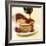 Maple Syrup Pouring over a Stack of Pancakes-Paul Poplis-Framed Photographic Print