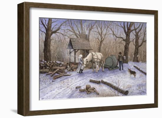 Maple Syrup Time-Kevin Dodds-Framed Giclee Print