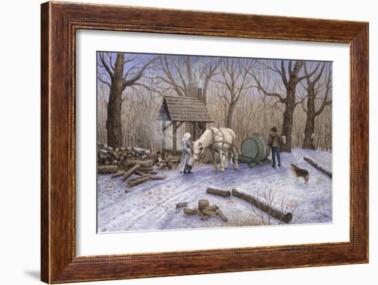 Maple Syrup Time-Kevin Dodds-Framed Giclee Print