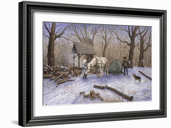 Maple Syrup Time-Kevin Dodds-Framed Giclee Print