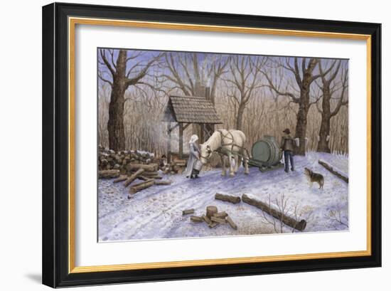 Maple Syrup Time-Kevin Dodds-Framed Giclee Print