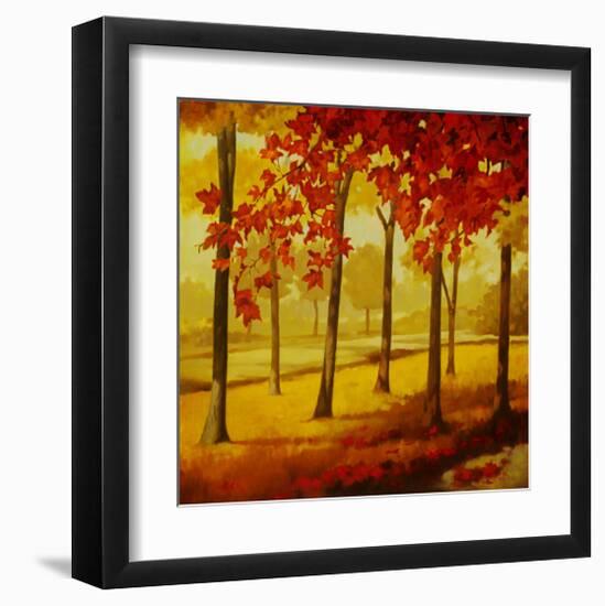 Maples at Dusk I-Graham Reynolds-Framed Art Print