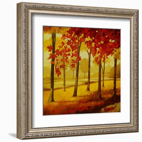 Maples at Dusk I-Graham Reynolds-Framed Art Print