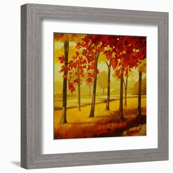 Maples at Dusk I-Graham Reynolds-Framed Art Print