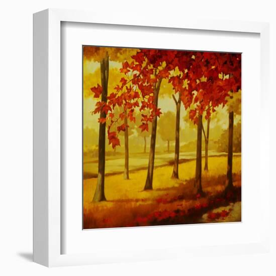 Maples at Dusk I-Graham Reynolds-Framed Art Print