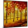 Maples at Dusk I-Graham Reynolds-Mounted Art Print