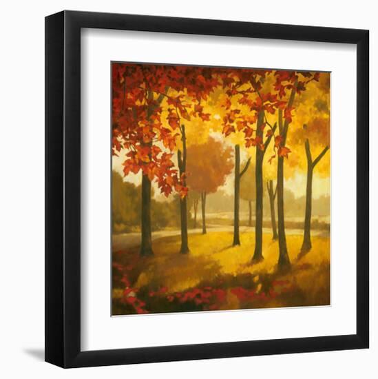 Maples at Dusk II-Graham Reynolds-Framed Art Print