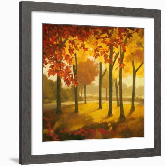 Maples at Dusk II-Graham Reynolds-Framed Art Print