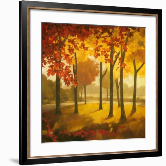 Maples at Dusk II-Graham Reynolds-Framed Art Print