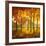 Maples at Dusk II-Graham Reynolds-Framed Art Print