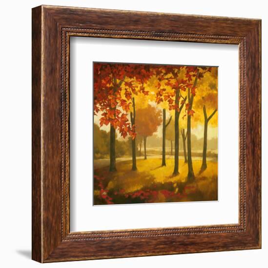 Maples at Dusk II-Graham Reynolds-Framed Art Print