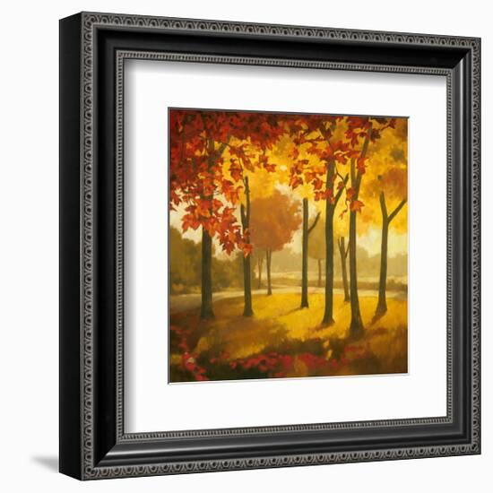 Maples at Dusk II-Graham Reynolds-Framed Art Print