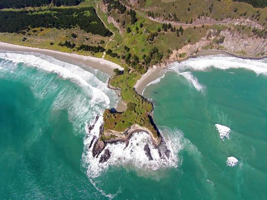 Mapoutahi Historic Maori Pa Site North Of Dunedin South Island Mapoutahi Historic Maori Pa Site North Of Dunedin South Island New Zealand Photographic Print By David Wall Art